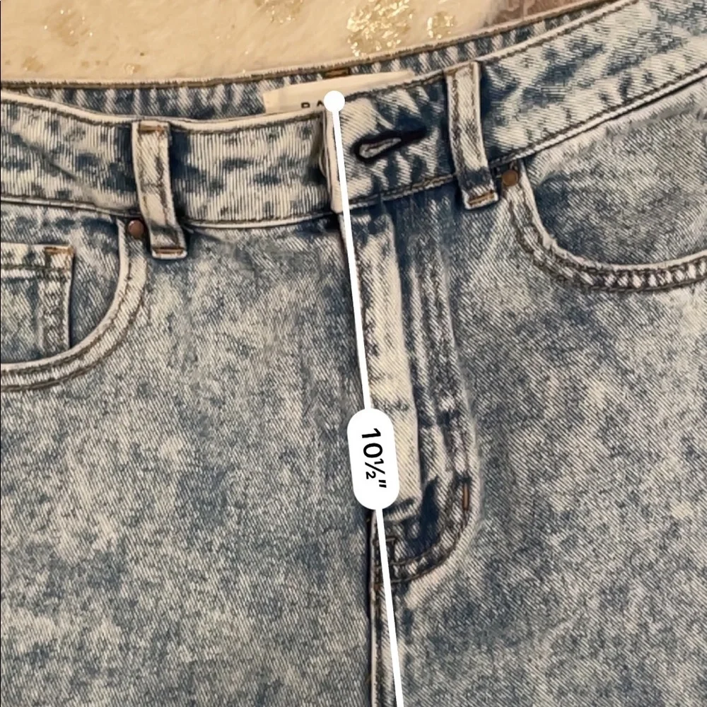 Pacsun acid wash mom shorts - Picture 5 of 6